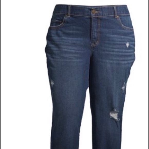 Plus size Boyfriend Jeans - Picture 7 of 8